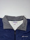 Reebok Full-Zip Windbreaker Jacket – Navy/Grey (2XL)