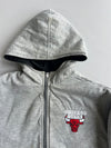 NBA Chicago Bulls Reversible Hooded Bomber Jacket(M)