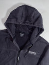 Discovery Expedition Black Embroidered Zip-Up Hoodie (L)