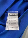 Hummel UC88 Vintage Football Track Jacket — Royal Blue | Full Zip | Chevron Stripe (M)
