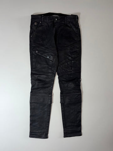 G-Star Raw Airblaze 3D Skinny Waxed Black Cargo Denim (W:30) (L:39)