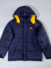 Dickies Since 1922 Hooded Puffer Jacket Navy/Yellow (L)