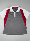 Kappa | Grey Pink Panel Mesh Polo | (XL)