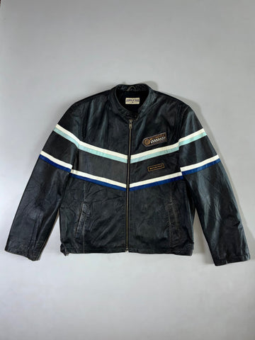 John F. Gee Motorcycle Racing Jacket (L)