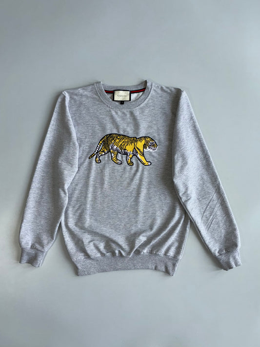 Gucci Tiger Embroidered Sweatshirt (M)