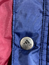 Vintage Adidas Reversible Puffer Jacket  Navy Maroon 3-Stripes (L)