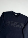 Moncler Black Cotton Crewneck Sweatshirt (M)