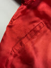 Vintage USA 23 Satin Varsity Bomber Jacket – Red (XL)