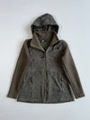 The North Face Ribbed-Sleeve Hooded Fleece Women’s (M)