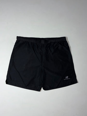 Vintage New Balance Black Nylon Running Shorts (W:36) (L:16)