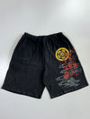 Vintage Dragon Graphic Shorts Elastic (W:30 |L:23)