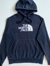 The North Face Navy Embroidered Logo Hoodie (L)