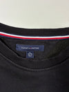 Tommy Hilfiger Big Flag Spellout Sweatshirt – Black – (2XL)