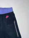 Nike Black/Purple Colourblock Track Pants Elastic(W:26|L:41)