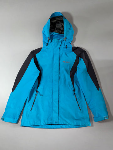 Atunas | Hooded Shell Jacket Blue Grey Goretex | Women’s (S/M)
