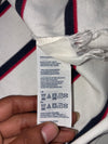 Tommy Hilfiger Striped Slim Fit Polo White Navy Red (XL)