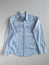 Levi’s Western Pearl Snap Denim Shirt Light Wash(M)