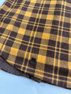 Lafuma Yellow & Brown Plaid Fleece Shirt Jacket Women’s (M)