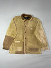 Vintage Polo Ralph Lauren Distressed Canvas Patchwork Chore Jacket (XL)