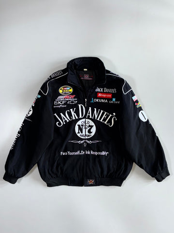 Jack Daniel’s Old No.7 NASCAR Nextel Cup Series RCR Racing Embroidered Bomber Jacket (M/L)