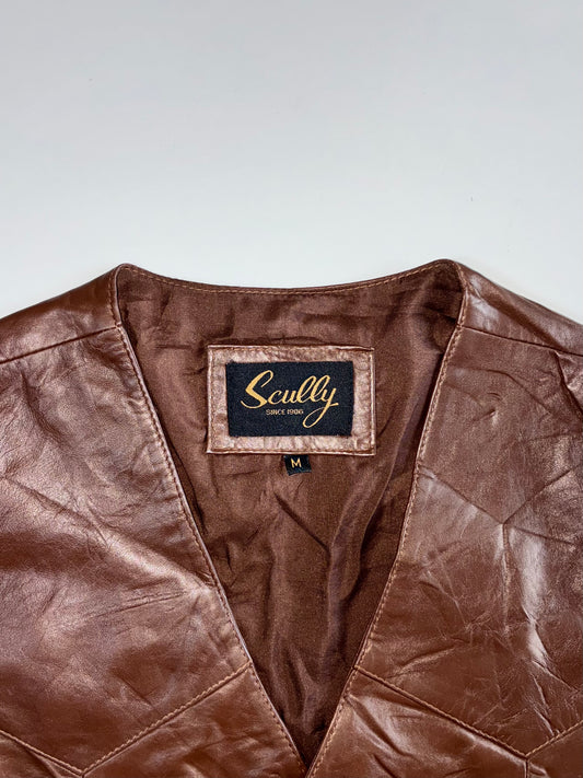 Scully Premium Original Leather Vest (M)
