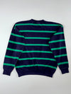 Vintage La Chemise Lacoste Striped Crewneck Sweatshirt Navy Green Men’s” (2XL)
