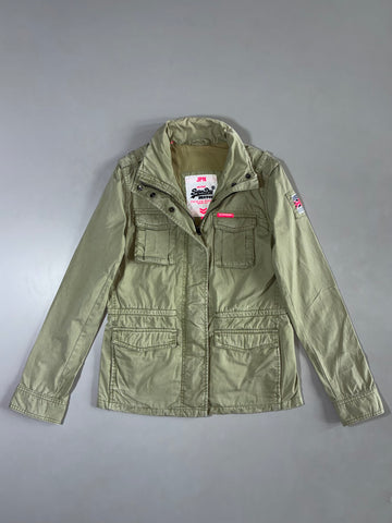 Superdry Military Olive Utility Jacket (XS)