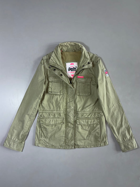 Superdry Military Olive Utility Jacket (XS)