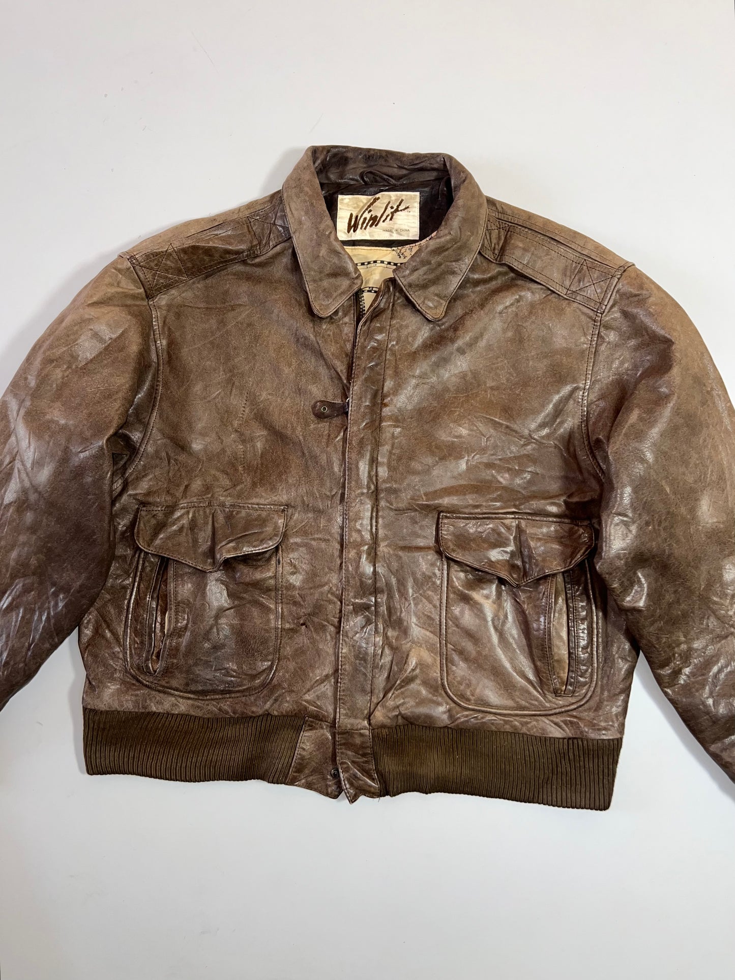 ZWinlit Super Premium Original Leather Jacket (M/L)