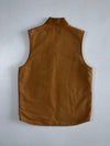 Carhartt WIP Classic Vest | Hamilton Brown Duck Canvas Zip-Up Gilet (S/M)