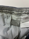 Y2K Nike Navy Nylon Track Pants with Reflective Hem (W:26) (L:42)