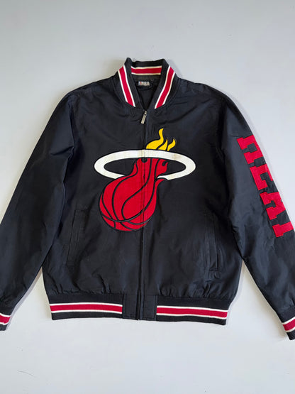 !        Vintage NBA Miami Heat Varsity Bomber Jacket (XL)