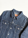 Vintage Energie Dark Wash Denim Trucker Jacket (S)