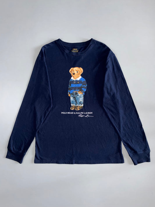 Polo Ralph Lauren Polo Bear Long Sleeve Tee Navy (M)