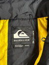 Quiksilver Dryflight 10K Ski Jacket Grey Yellow Mountain Print (L)