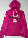 Roots Canada Maple Leaf Zip-Up Hoodie – Pink (S)