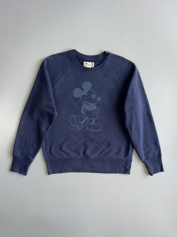Uniqlo UT x Disney "Mickey Stands" Tonal Crewneck Sweatshirt (M)