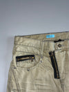 Rainbow Cream Zip-Detail Jeans (W:32|L:41)