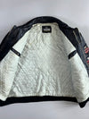 Fat Joe FJ-560 “Next Generation Gear” Black Leather Varsity Jacket (5XL)