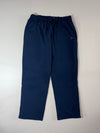 Adidas | Vintage Navy Mesh-Lined Track Pants | (W:36)( L:33)