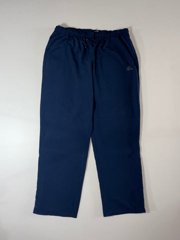 Adidas | Vintage Navy Mesh-Lined Track Pants | (W:36)( L:33)