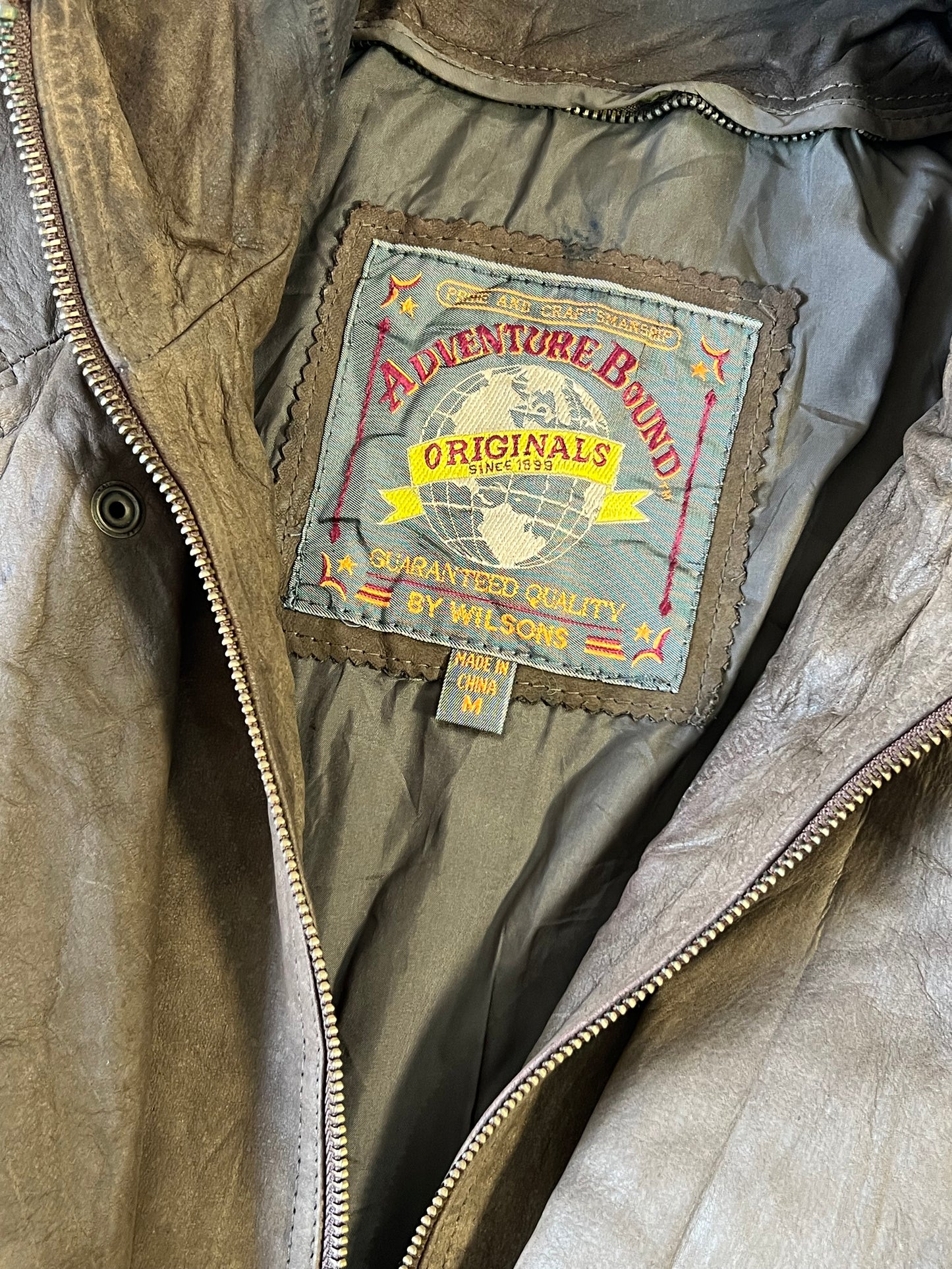 ZSuper Premium Rare Double Original Leather Jacket (M/L)