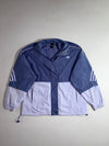 Adidas Colourblock 3-Stripes Oversized Windbreaker  Slate Blue/Lilac (M)