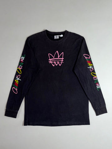 Adidas Originals "Always Original" Long Sleeve Tee – Black (M)