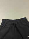 Adidas 3-Stripes Black & Red Tapered Track Pants (W:33) (L:40)