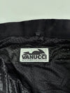 Vanucci Two-Piece 3M Scotchlite  (PADDED) reflective piping, TFL Cool ventilation system Leather Motorcycle Racing Suit / Pant (W:37) /Jacket (L)