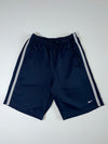 Nike Navy Striped Athletic Shorts Elastic (W:28|L:21)