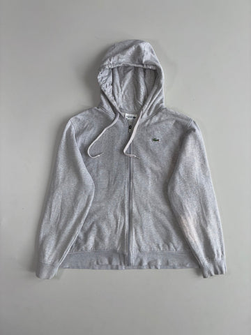 Lacoste Sport Grey Zip-Up Hoodie(2Xl)