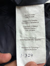 Danier Quilted Leather Moto Jacket – Navy woman’s (L)