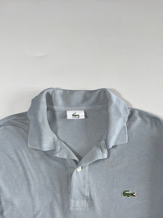 Lacoste Long Sleeve Piqué Polo – Grey (L)